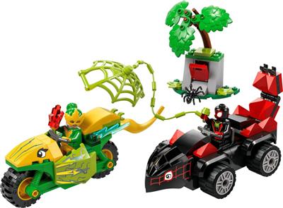 Lego Spidey Inseguimento Dino-Veicoli Spin Ed Electro 11198