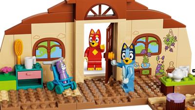 Lego Bluey A Scuola Con Rusty E Bluey 11221