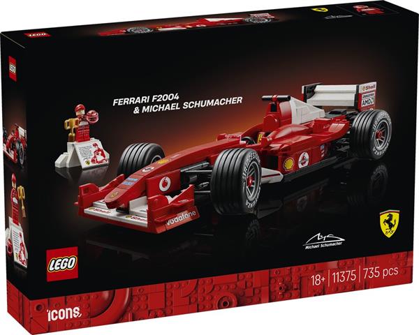 Lego Icons Ferrari F2004 Schumaker 11375