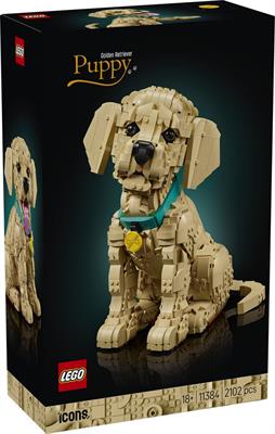 Lego Icons Cucciolo Golden Retriever 11384