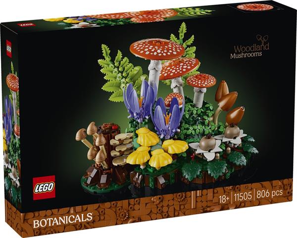 Lego Botanicals Funghi Del Bosco 11505