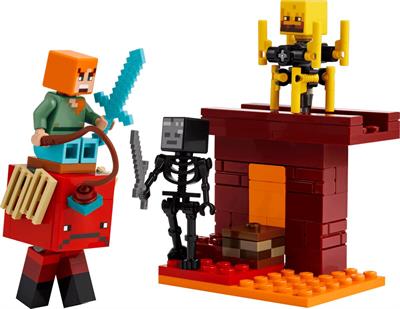 Lego Minecraft Battaglia Ponte Del Nether 21266