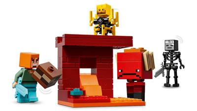 Lego Minecraft Battaglia Ponte Del Nether 21266