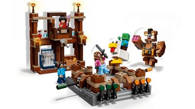 Lego Minecraft Magione Foresta Ring Di Combatt.21272