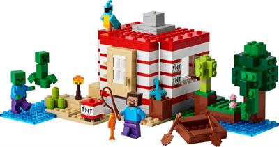 Lego Minecraft Casa Nella Giungla Esplosiva 21275