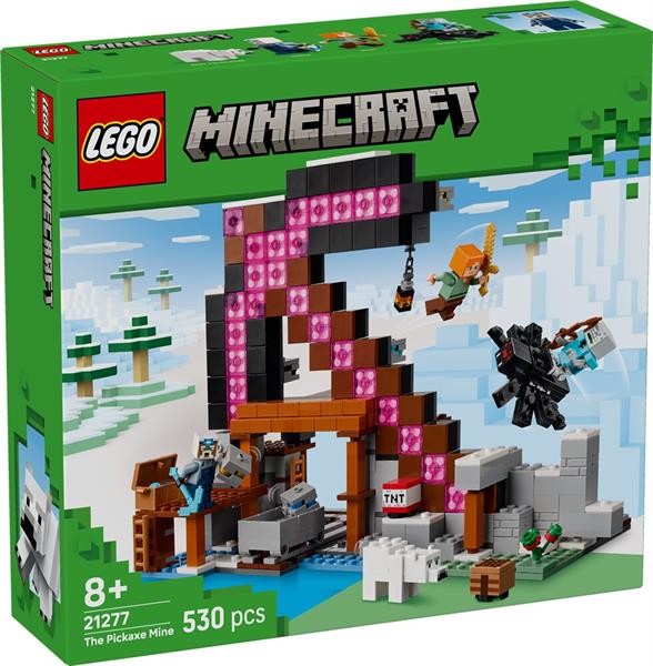 Lego Minecraft La Miniera Delle Piccozze 21277