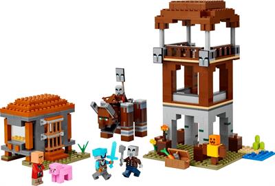 Lego Minecraft Avamposto Sacchegg.Predone 21278