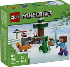 Lego Minecraft Avventura Di Steve Nella Taiga 21583