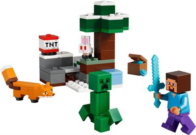Lego Minecraft Avventura Di Steve Nella Taiga 21583