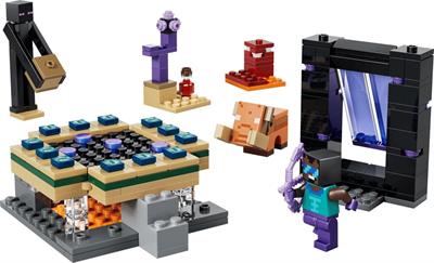 Lego Minecraft Viaggio Portale Nether Dell’End 21584