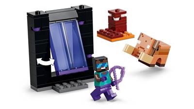 Lego Minecraft Viaggio Portale Nether Dell’End 21584