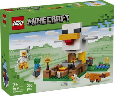 Lego Minecraft Fattoria Di Galline 21585
