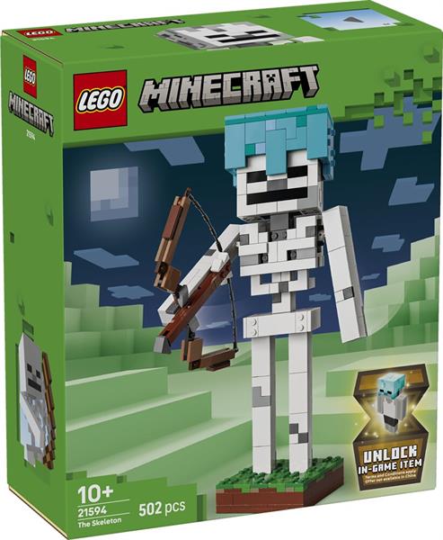 Lego Minecraft Lo Scheletro 21594