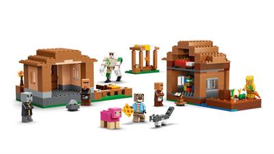 Lego Minecraft Attacco Villaggio Evocatore 21596
