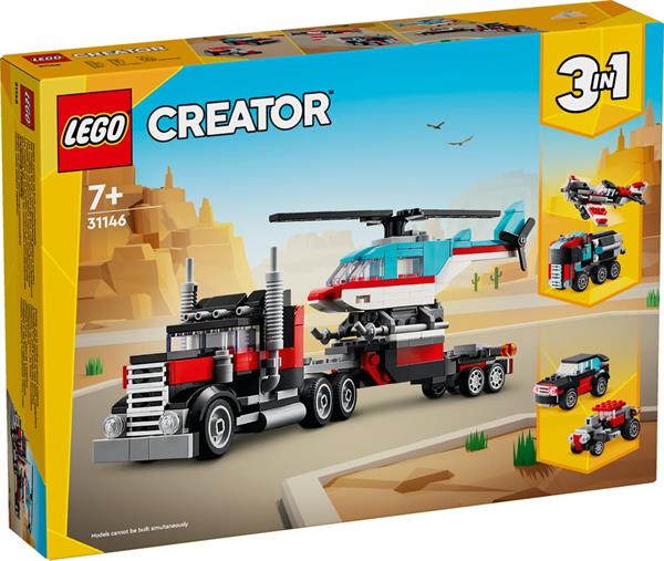 Lego Creator Autocarro Elicottero 31146