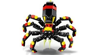 Lego Creator Animali Selvatici: Ragno Trasformista 31159