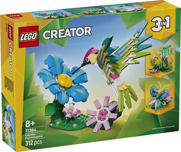 Lego Creator Animali Selvatici: Colibrì Variopinto 31384