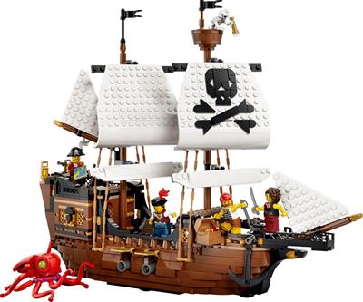 Lego Creator Iconica Nave Da Pirata 31387