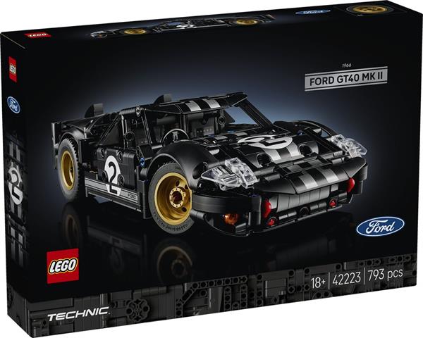 Lego Technic Auto Da Corsa Ford Gt40 Mkii 1966 42223