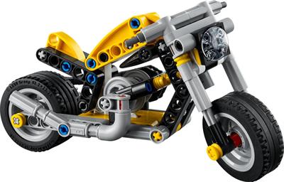 Lego Technic Moto Gialla 42225
