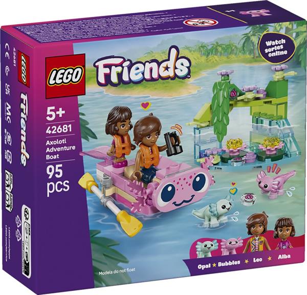 Lego Friends Barca D’Avventura Axolotl 42681