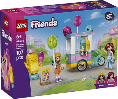 Lego Friends Bancarella Dei Gelati Con Palloncini 42692