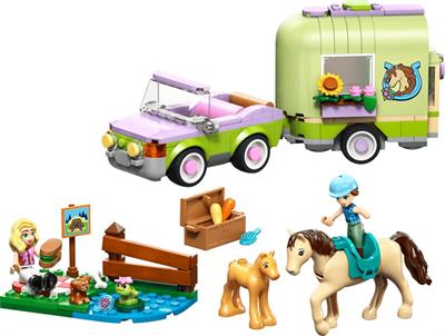 Lego Friends Rimorchio Per Cavallo E Puledro 42695
