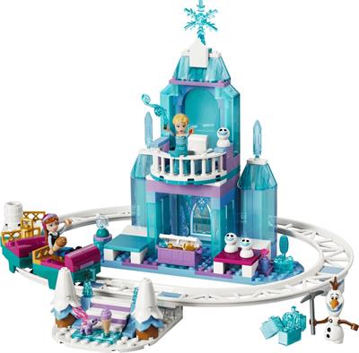 Lego Disney Castello Ghiaccio Elsa Avventura Neve 43281
