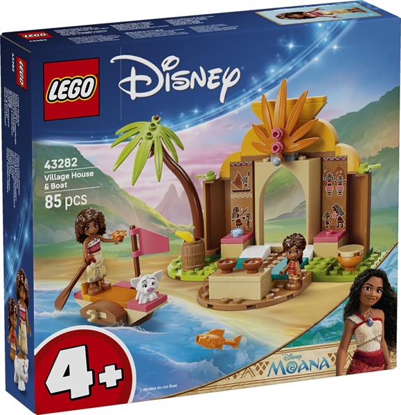 Lego Disney Casa Del Villaggio E Barca 43282