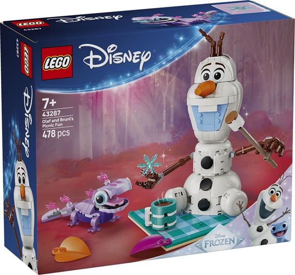 Lego Disney Divertente Picnic Di Olaf E Bruni 43287