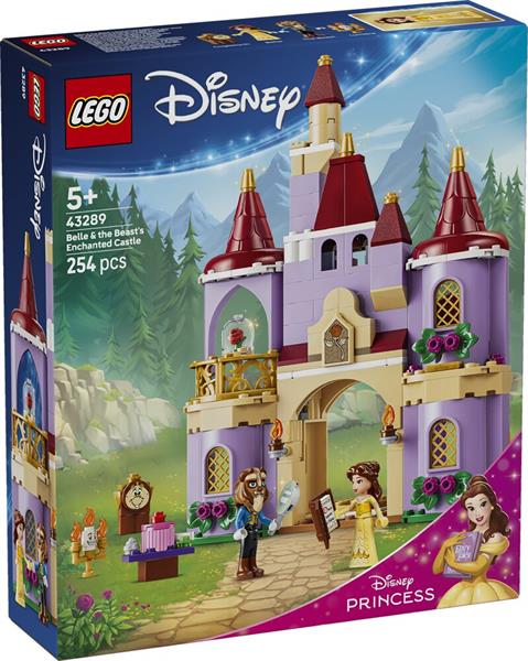 Lego Disney Belle Castello Incantato Bestia 43289