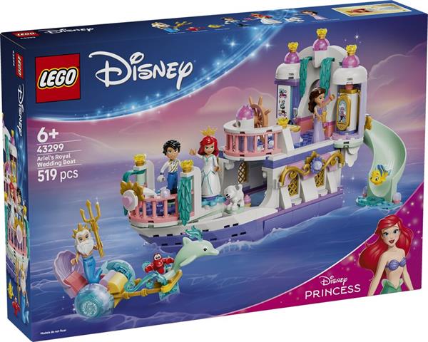 Lego Disney La Barca Nuziale Di Ariel 43299