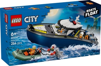 Lego City Inseguimento Del Motoscafo Della Polizia 60456