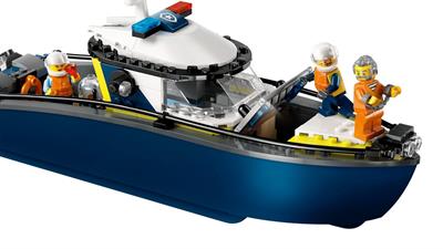 Lego City Inseguimento Del Motoscafo Della Polizia 60456