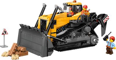 Lego City Bulldozer Giallo 60466