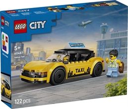 Lego City Taxi Giallo 60487