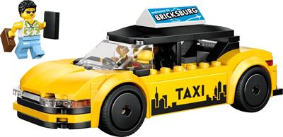 Lego City Taxi Giallo 60487