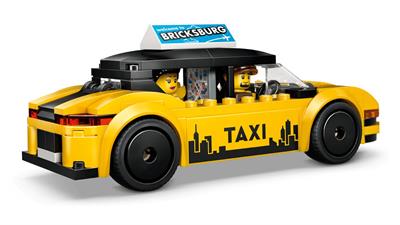 Lego City Taxi Giallo 60487
