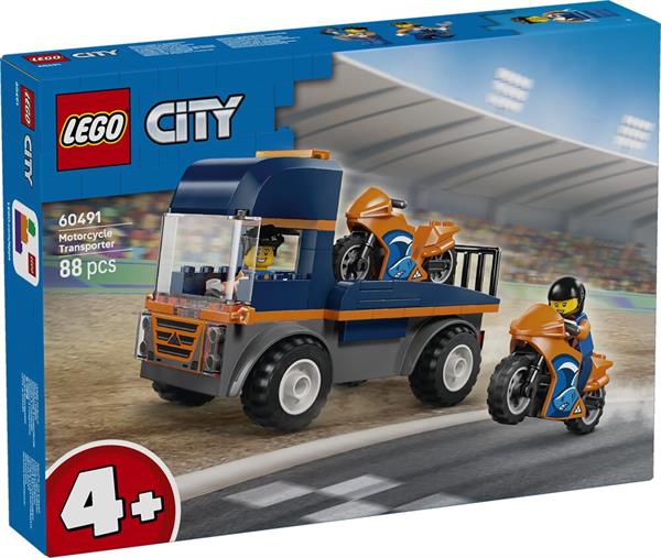 Lego City Trasportatore Di Moto 60491
