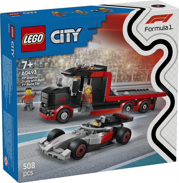 Lego City Truck F1 Auto Corsa Audi 60493