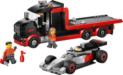 Lego City Truck F1 Auto Corsa Audi 60493
