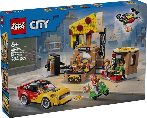 Lego City Centro Consegna Pizze C/Veicoli 60496