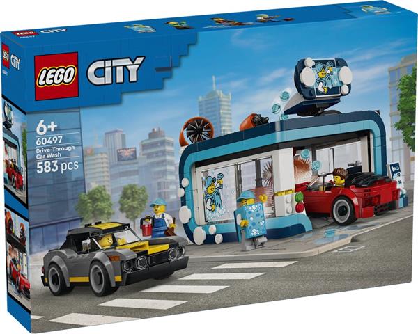 Lego City Autolavaggio Drive-In 60497