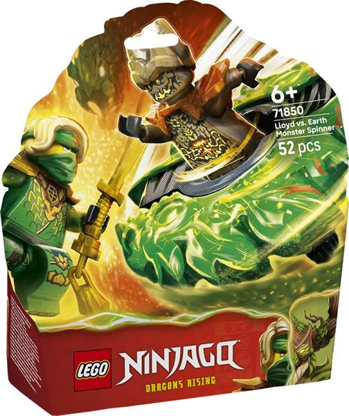 Lego Ninjago Lloyd Contro Spinner Mostro Terra 71850