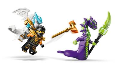 Lego Ninjago Mech Missione Cole E Drago Zane 71854