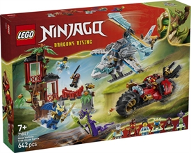 Lego Ninjago Battaglia Casa Su Albero Veicolo Ninja 71857