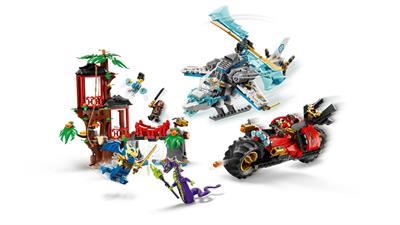 Lego Ninjago Battaglia Casa Su Albero Veicolo Ninja 71857