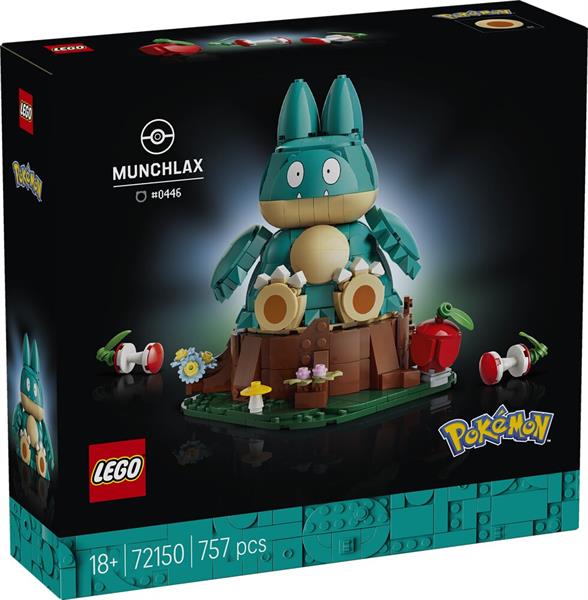 Lego Pokémon Munchlax 72150