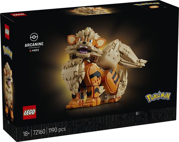 Lego Pokémon Arcanine 72160