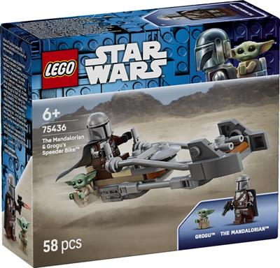 Lego Star Wars Speeder Bike Mandalor Grogu 75436